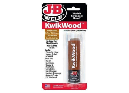 J-B Weld KwikWood™ Epoxy Putty 57g J-B Weld - RockBottom Northampton