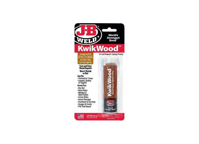 J-B Weld KwikWood™ Epoxy Putty 57g J-B Weld - RockBottom Northampton