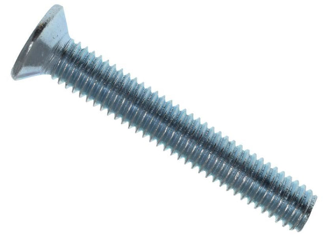 METALMATE Machine Screw Pozi Compatible CSK ZP M6 x 40mm Box 25 METALMATE� - RockBottom Northampton