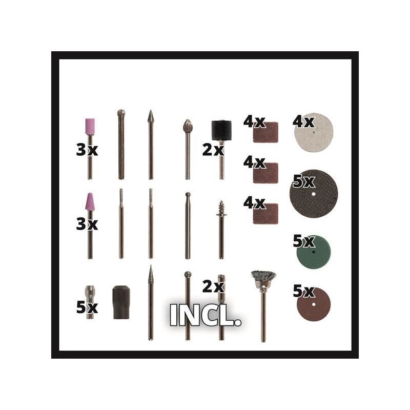 Einhell TE-MT 7,2 Li Grinding/Engraving Tool 7.2V Einhell - RockBottom Northamptin