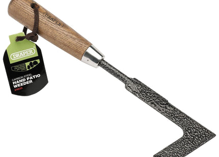 Draper Carbon Steel Heavy Duty Hand Patio Weeder with Ash Handle 24935 Draper - Town Tools 