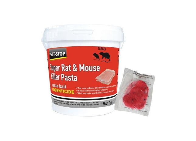 Pest-Stop (Pelsis Group) Super Rat & Mouse Killer Pasta Bait Pest-Stop (Pelsis Group) - RockBottom Nothampton