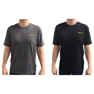 Stanley® Clothing T-Shirt Twin Pack Grey & Black - M STANLEY® Clothing - RockBottom Nothampton