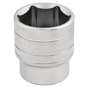 Draper 6 Point Metric Socket, 1/2" Sq. Dr., 30mm 16620 Draper - Town Tools 