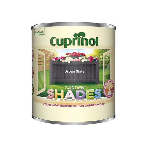 Cuprinol Garden Shades Urban Slate 1 litre Cuprinol - RockBottom Northampton