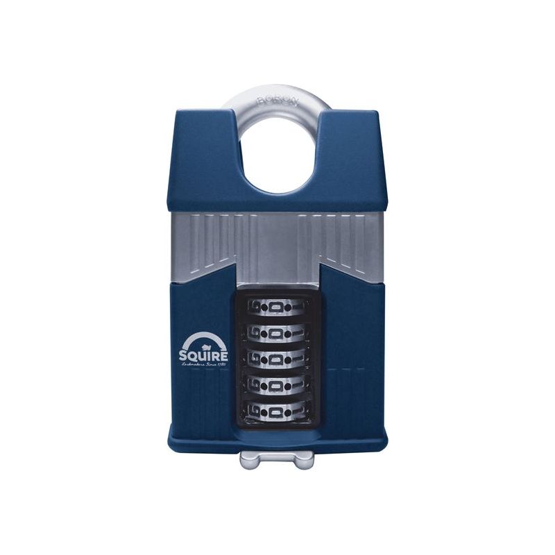 Squire Warrior High-Security Closed Shackle Combination Padlock 65mm Squire - RockBottom Nothampton