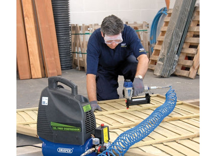 Draper Oil-Free Air Compressor, 6L, 1.1kW 24974 Draper - Town Tools 