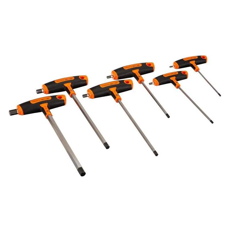 Bahco 903T-1 T-Handle Hex Screwdriver Set, 6 Piece Bahco - RockBottom Northampton