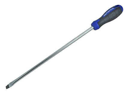 Faithfull Soft Grip Screwdriver Flared Slotted Tip 10.0 x 300mm Faithfull - RockBottom Northampton