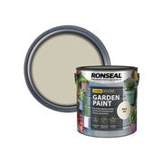 Ronseal Garden Paint White Ash 2.5 litre Ronseal - RockBottom Nothampton