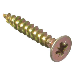 Forgefix Multi-Purpose Pozi Compatible Screw CSK ST ZYP 5.0 x 30mm Box 200 ForgeFix - RockBottom Northampton