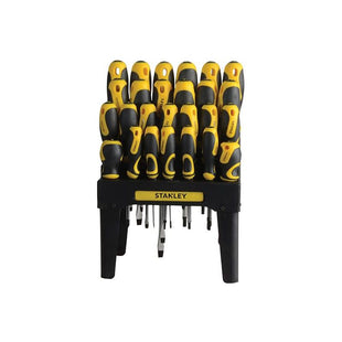Stanley® Hand Tools 062142 Screwdriver Set in Rack, 26 Piece STANLEY® Hand Tools - RockBottom Nothampton