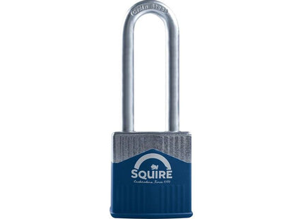Squire Warrior High-Security Long Shackle Padlock 45mm Squire - RockBottom Nothampton