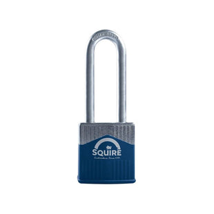Squire Warrior High-Security Long Shackle Padlock 45mm Squire - RockBottom Nothampton