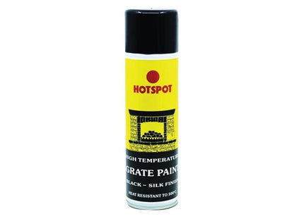 Hotspot Spray Grate Paint Silk Black 450ml Hotspot - RockBottom Northampton