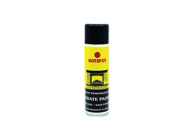 Hotspot Spray Grate Paint Silk Black 450ml Hotspot - RockBottom Northampton