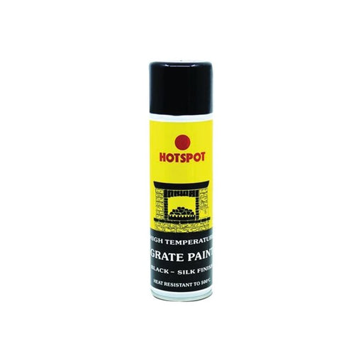 Hotspot Spray Grate Paint Silk Black 450ml Hotspot - RockBottom Northampton