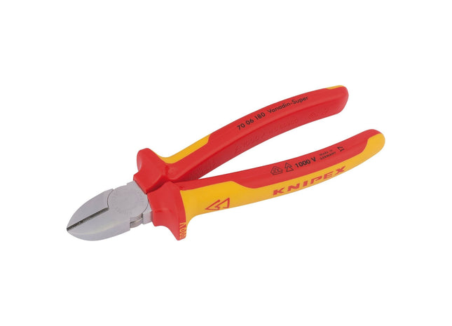 Draper Knipex 70 06 180SB Diagonal Side Cutter, 180mm 18451 Draper - Town Tools 