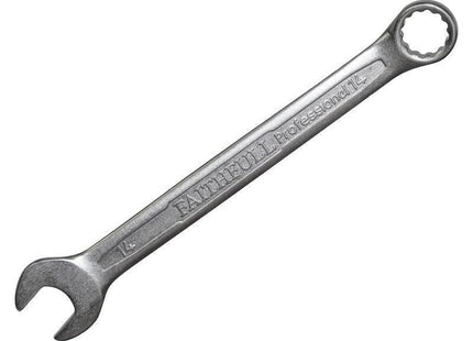 Faithfull Combination Spanner CV Satin Finish 14mm Faithfull - RockBottom Northampton