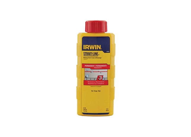 Irwin® Strait-Line® Chalk Refill Red 227g (8oz) IRWIN® STRAIT-LINE® - RockBottom Northampton