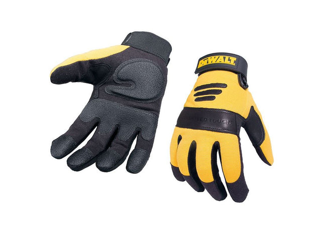Dewalt Power Tools Synthetic Padded Leather Palm Gloves - Large DeWALT Power Tools - RockBottom Northampton