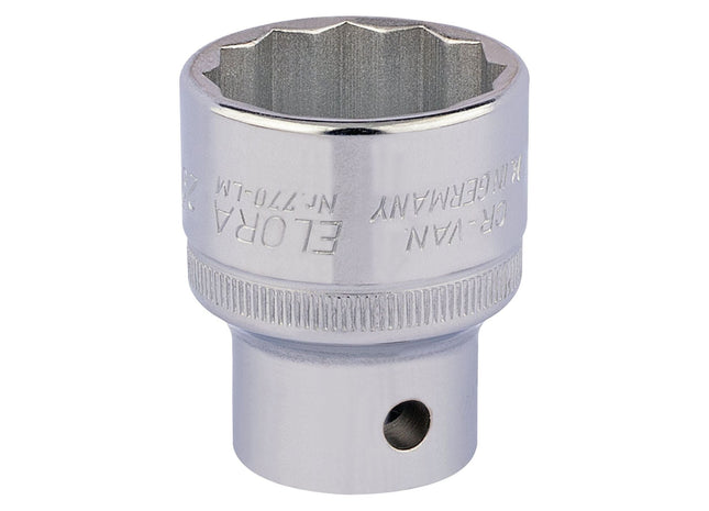 Draper Elora Bi-Hexagon Socket, 1/2" Sq. Dr., 29mm 24749 Draper - Town Tools 