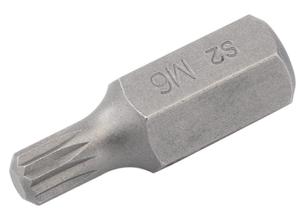Draper M6 x 30mm Spline 10mm Insert Bit for Mechanic's Bit Sets 33340 Draper - Town Tools 