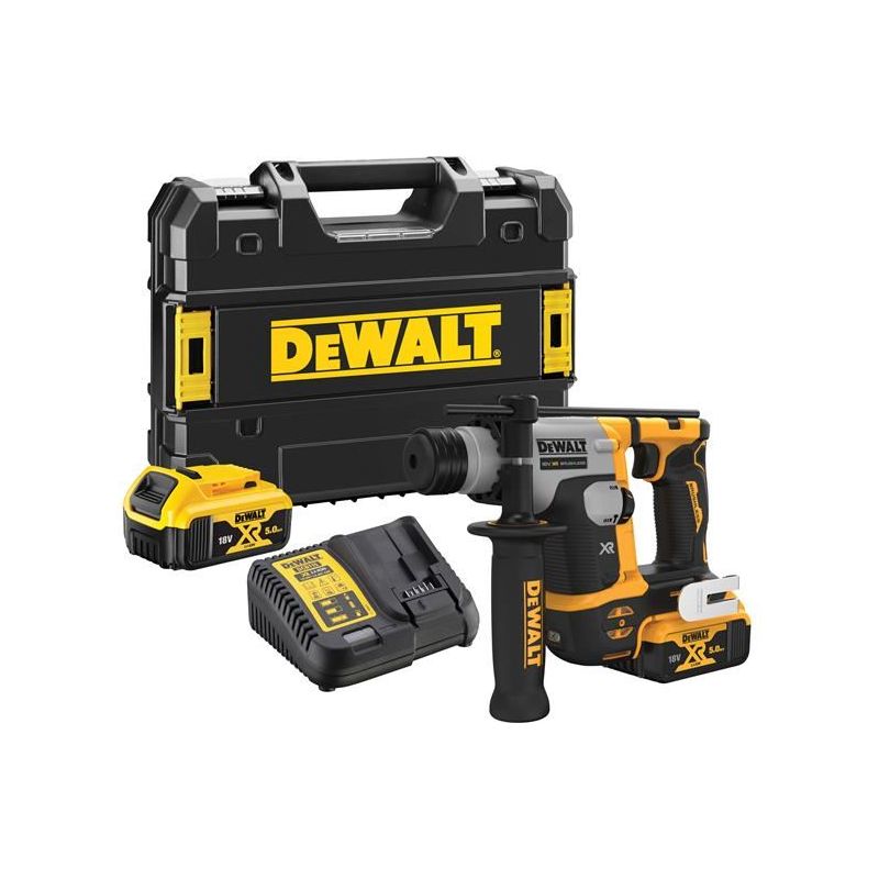 Dewalt Power Tools DCH172P2 Ultra-Compact XR SDS Plus Rotary Hammer 18V 2 x 5.0Ah Li-ion DeWALT Power Tools - RockBottom Northampton