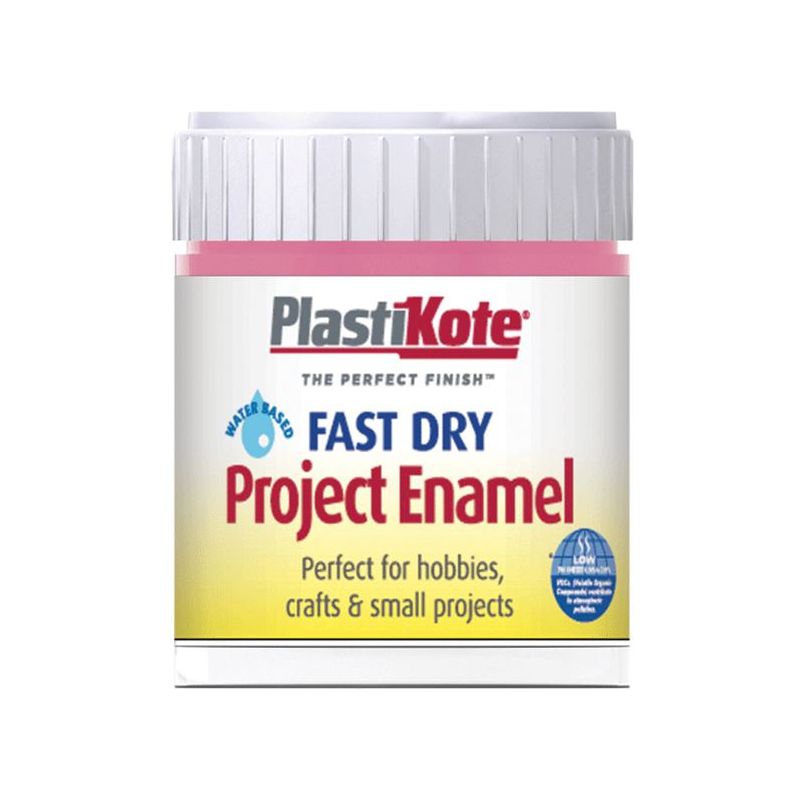 Plastikote Fast Dry Enamel Paint B14 Bottle Hot Pink 59ml PlastiKote - RockBottom Nothampton