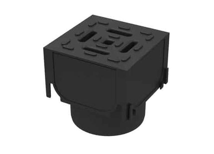 ACO Hexdrain Plastic Channel Drainage Corner Unit and Vertical Outlet