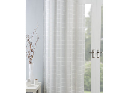 Antigua Eyelet Panel - Natural 229cm