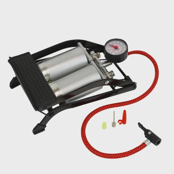 Streetwise Double Barrel Foot Pump