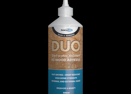 Bond-It Duo 2In1 Wood Adhesive D3 500Ml