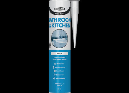 Bond-It Bathroom & Kitchen White Silicone