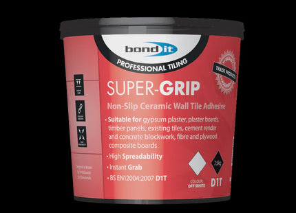 Bond-It Super Grip Tile Adessive 7.5kg