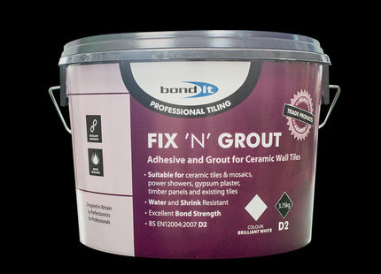 Bond-It Professional Tiling Fix n Grout 3.75kg