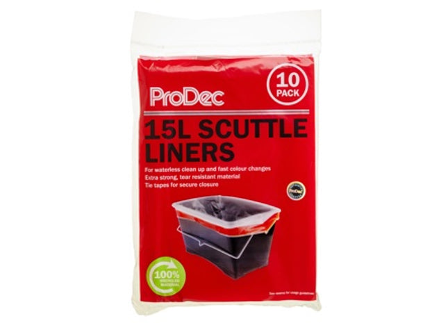 Prodec Disposable Scuttle Liners 15L 10Pk