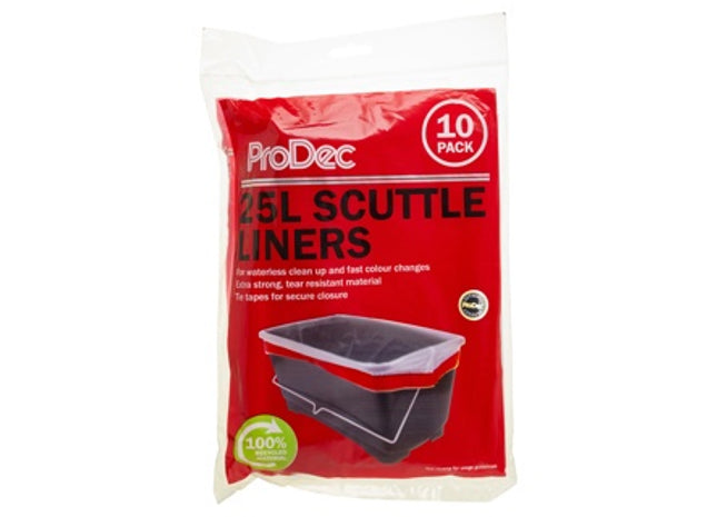Prodec Disposable Scuttle Liners 25L 10Pk