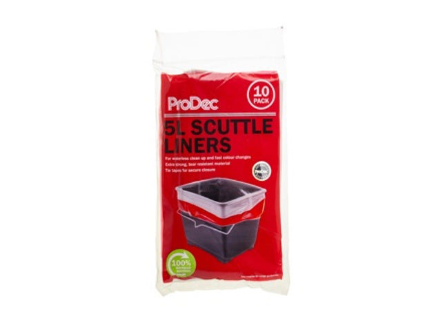 Prodec Disposable Scuttle Liners 5L 10Pk