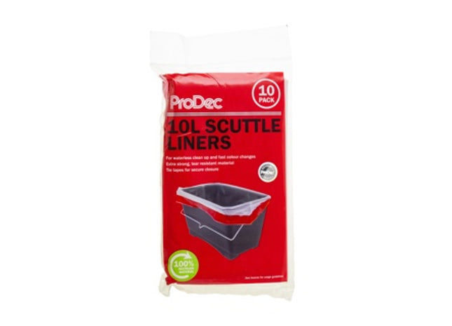 Prodec Disposable Scuttle Liners 10L 10Pk