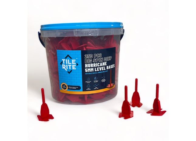 250x5mm B/Spin H'cane Deep Base 15-25mm