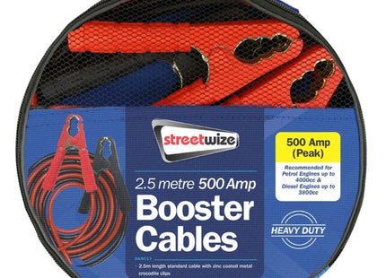 Streetwise 500AMP 2.5M Cable