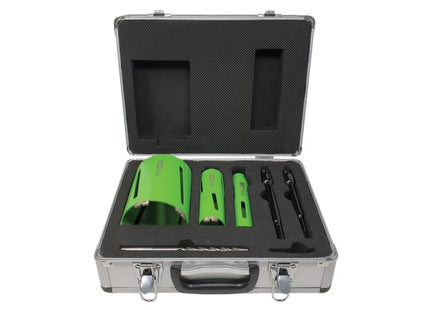 Diamond Dry Core Drill Bit Set, 7 Piece DCDKIT7