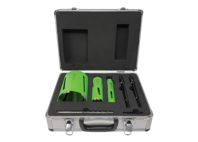 Diamond Dry Core Drill Bit Set, 7 Piece DCDKIT7