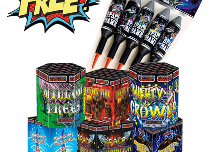 Razzle Dazzle Pack Plus Free Space Hawk