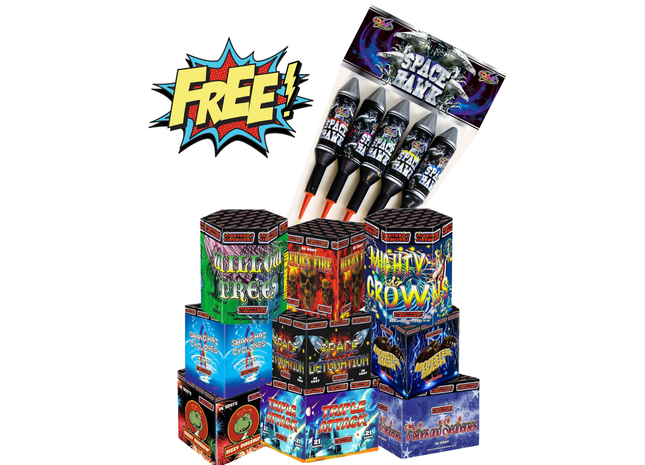 Razzle Dazzle Pack Jonathan with free space hawks