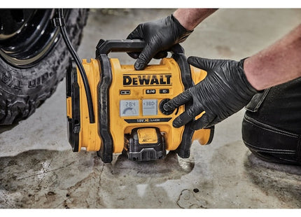 Dewalt Power Tools DCC018N XR Triple Source Inflator 18V Bare Unit DeWALT Power Tools - RockBottom Northampton