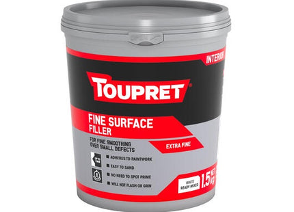 Toupret Extra Fine Ready To Use Filler 1.5Kg