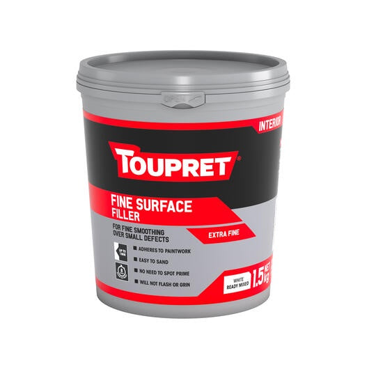 Toupret Extra Fine Ready To Use Filler 1.5Kg