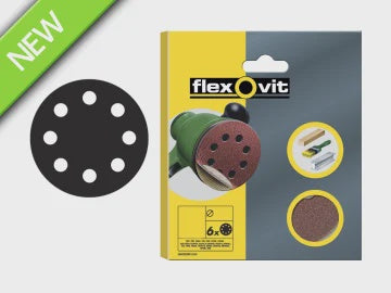 Hook & Loop Sanding Disc 150mm Coarse 60G (Pack 6)